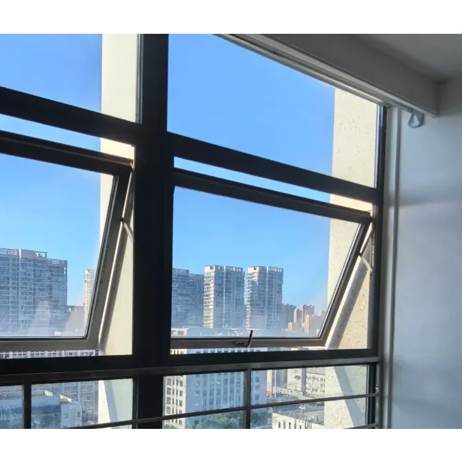 Алюминий қорытпасы сыртқы ашылатын терезелер