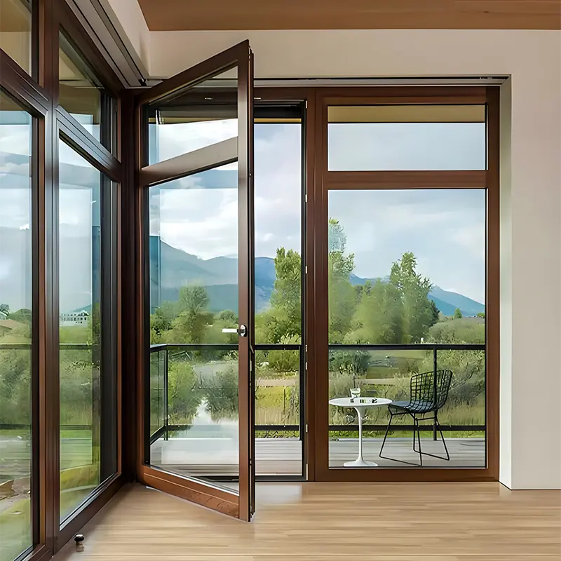 Алюминий қорытпасынан жасалған жүйе есіктері